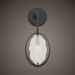 Hot Sale 🔔 Candle Uttermost Maxin Dark Bronze Sconce ✔️