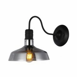 Best deal 🌟 Armed Sconce Warehouse Of Tiffany WBD020 Glass Shade Wall Sconce ✨