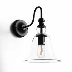 Promo 🥰 Armed Sconce Warehouse Of Tiffany Edison Mildred LD5008 Wall Sconce 😍