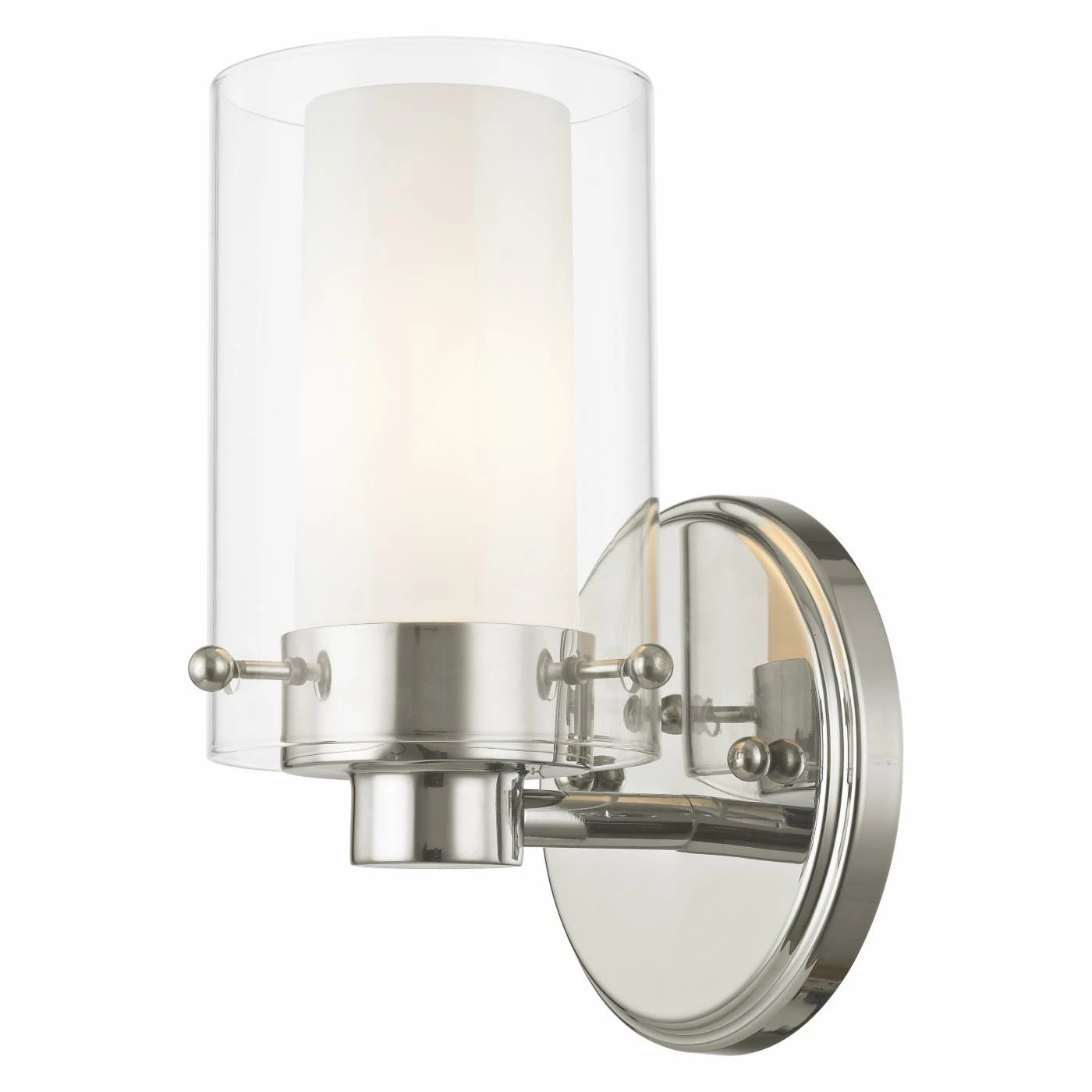Best Sale โจ Livex Lighting Armed Sconce Livex Manhattan 1541 Wall Sconce ๐ - Image 5
