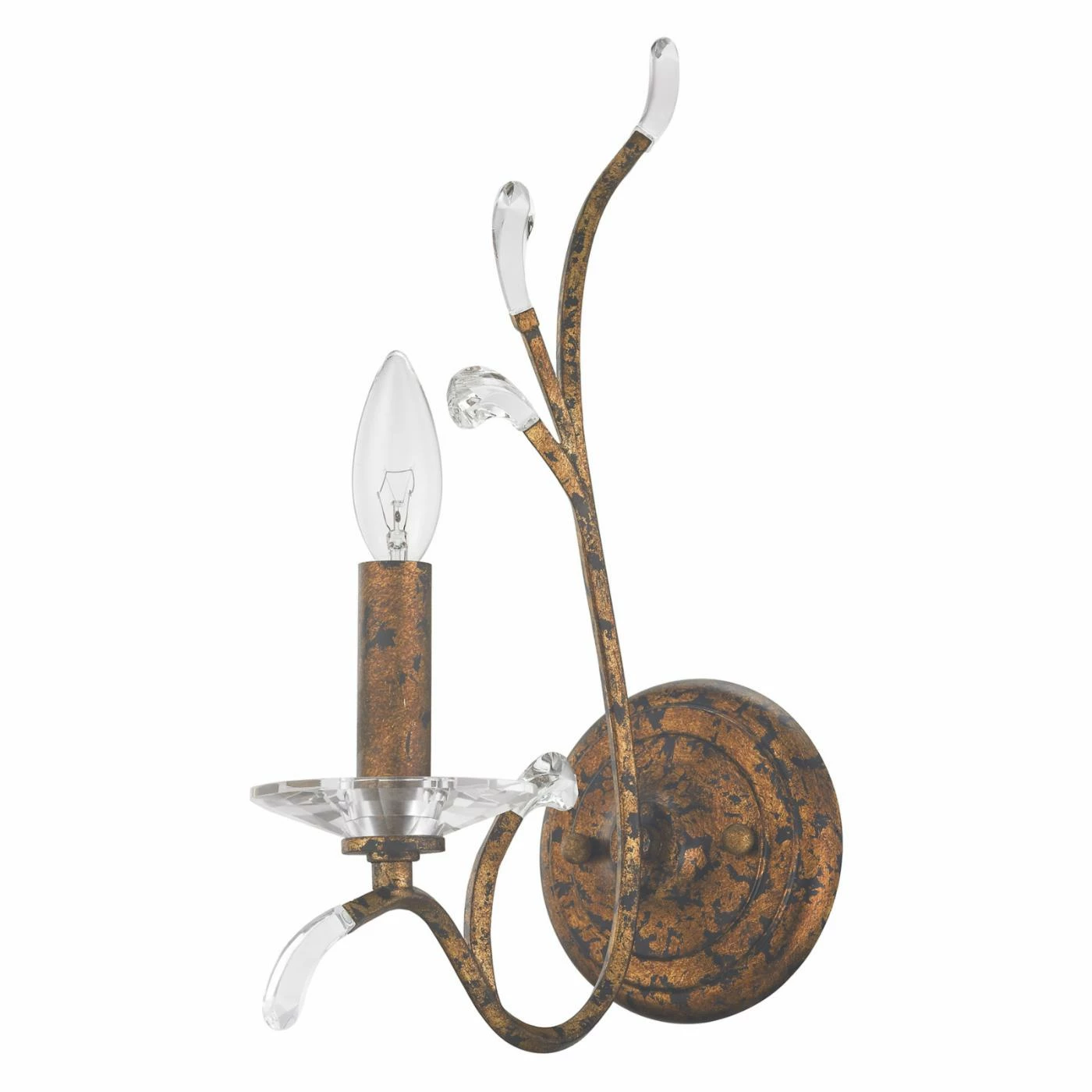 Best Pirce ๐ฅ Armed Sconce Livex Lighting Serafina 51001 Wall Sconce ๐ - Image 5